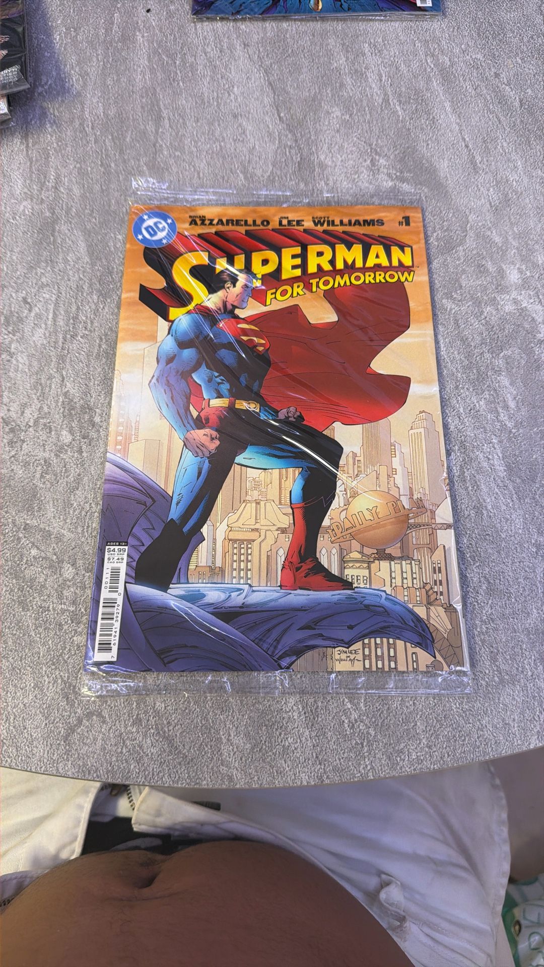 DC super man  for morrow