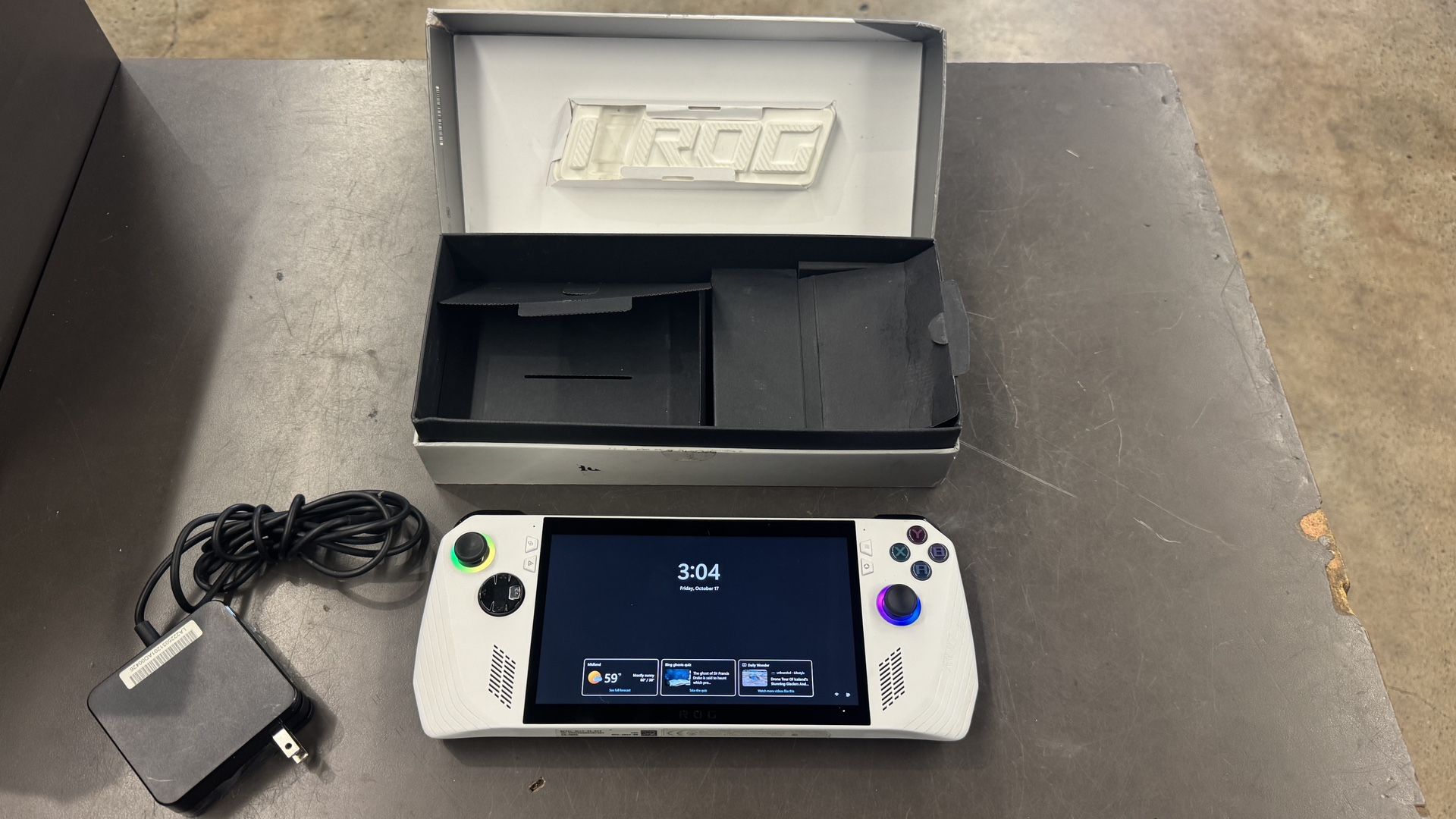 ASUS ROG Ally 7” 1080p gaming handheld AMD Ryzen Z1 16gb console no trades poop up in Tacoma