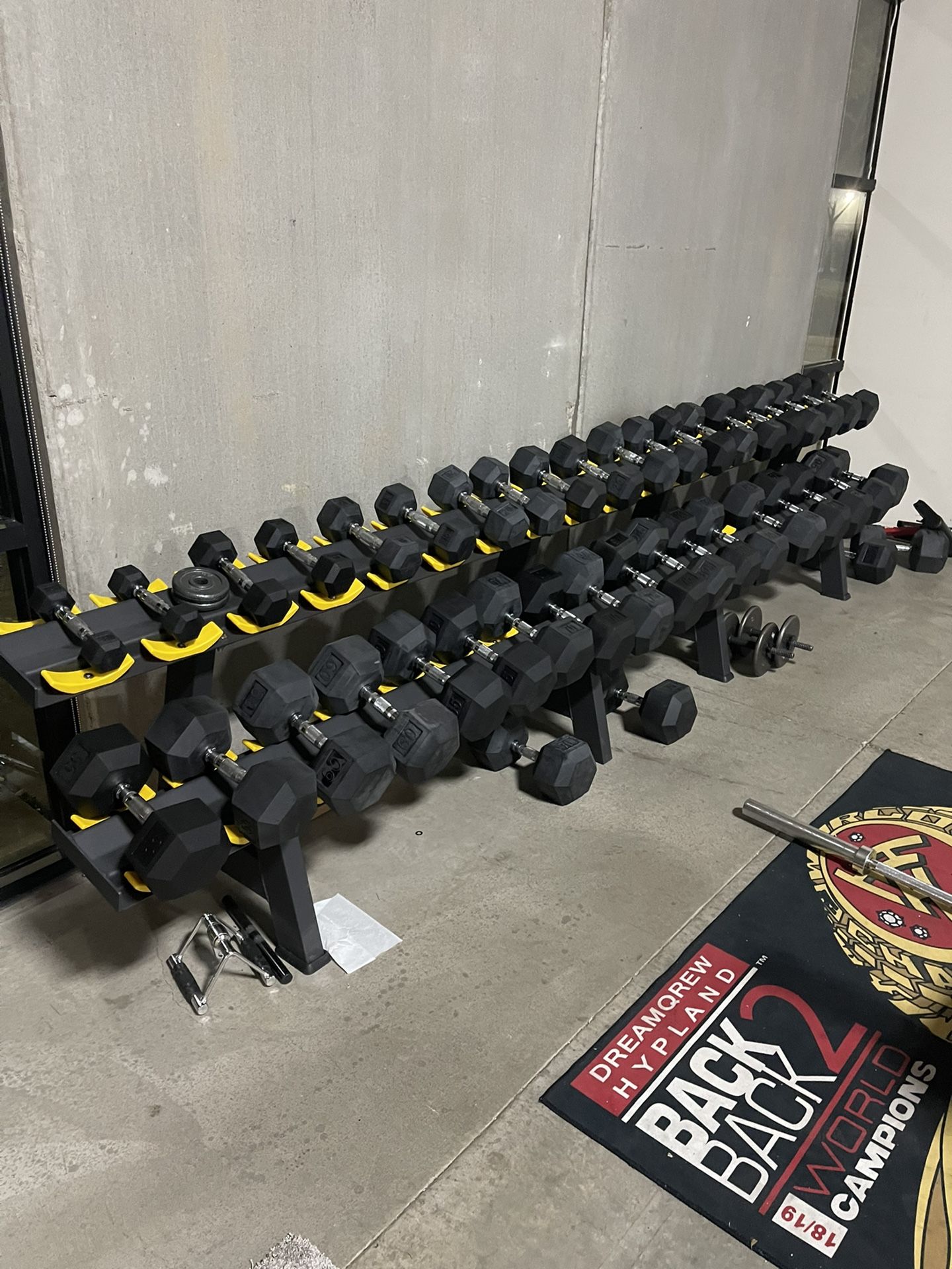 5-100 Dumbbell Set With Racks