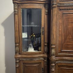 3pc Tv, Cherry Wood Armoire