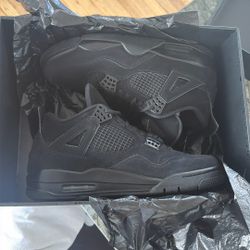 Jordan 4 Black Cats 2020 Size 9.5