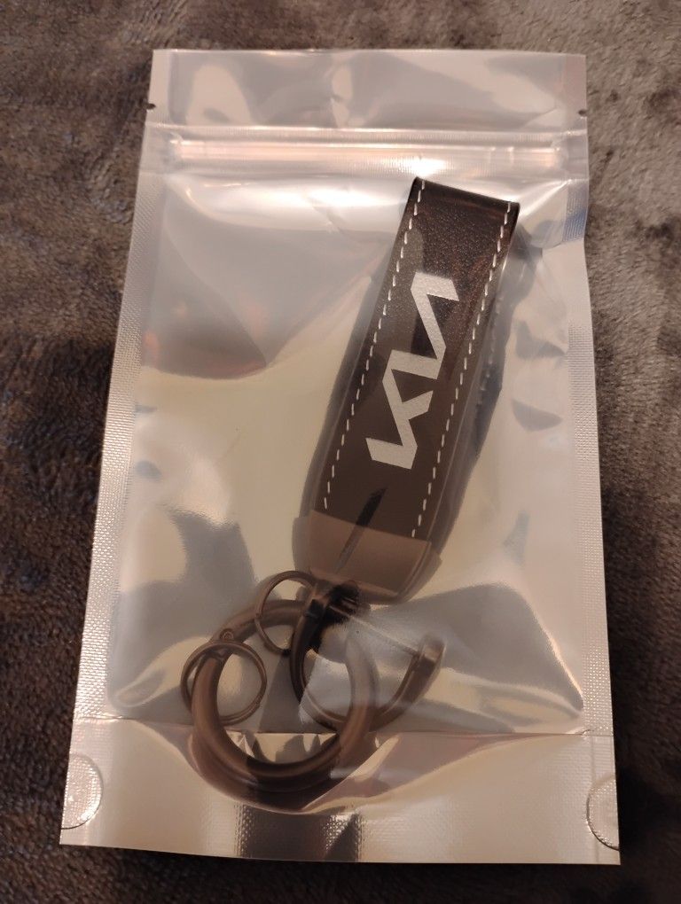 Black Kia Keychain NEW