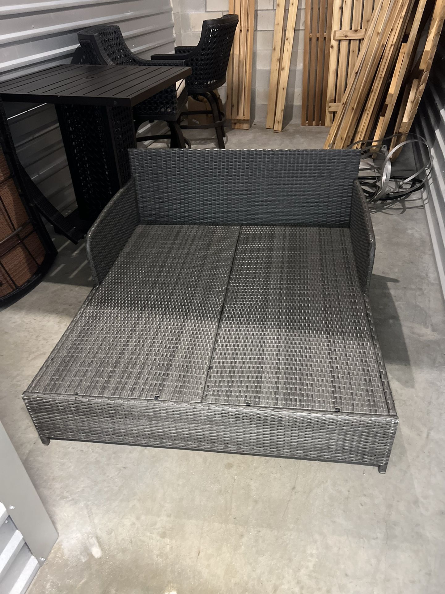 Outdoor chaise **$200.00** 