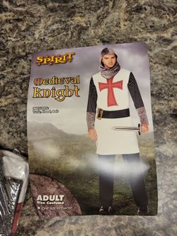 Medieval Knight Men's New San Tan Valley 