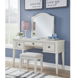 Ashley Vanity and Bench Set