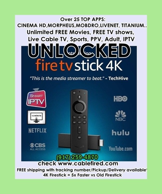 new 4k unlocked fire TV stick with Alexa