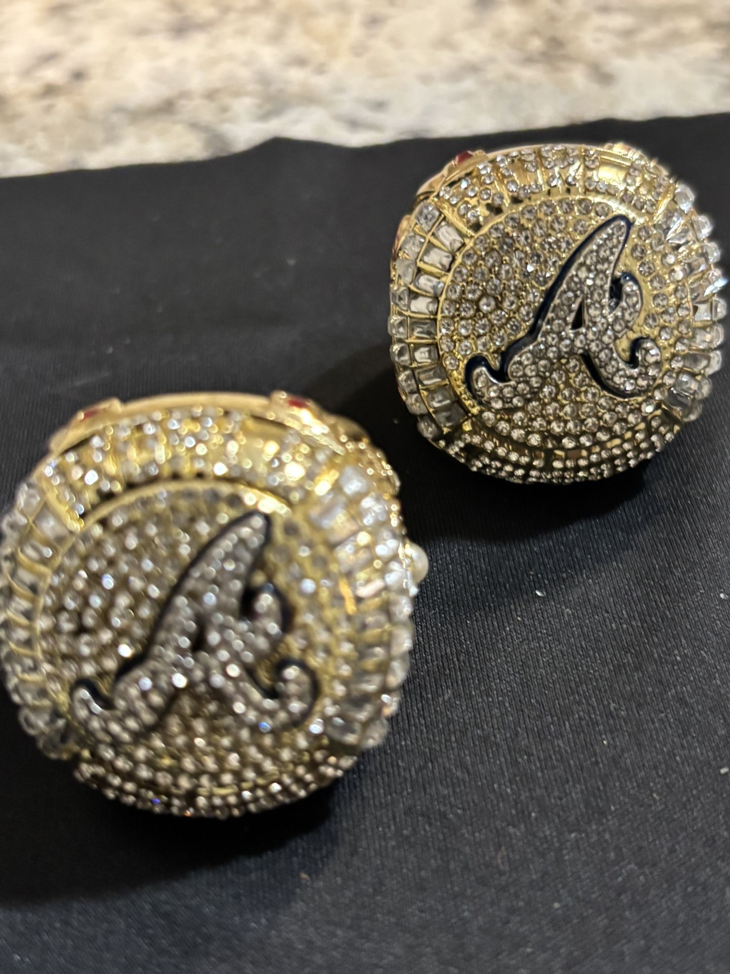 Atlanta Braves World Series Rings Replicas