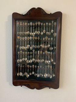 Spoon Collectible Wall Rack Storage Box 