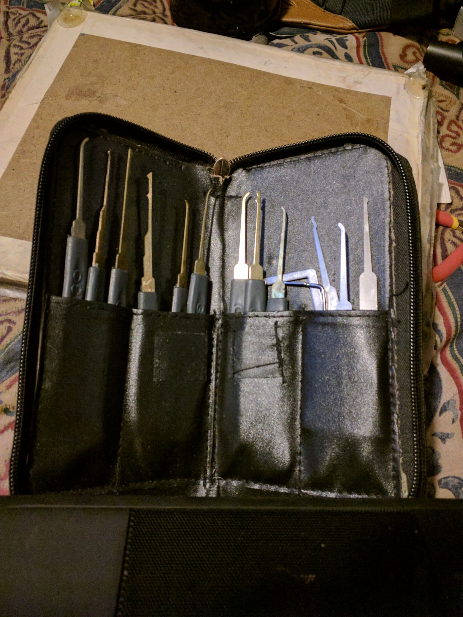 Professional lock pick set