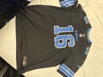 JARED GOFF NIKE DETROIT LIONS BLACK 2024 ALT GAME FOOTBALL JERSEY 