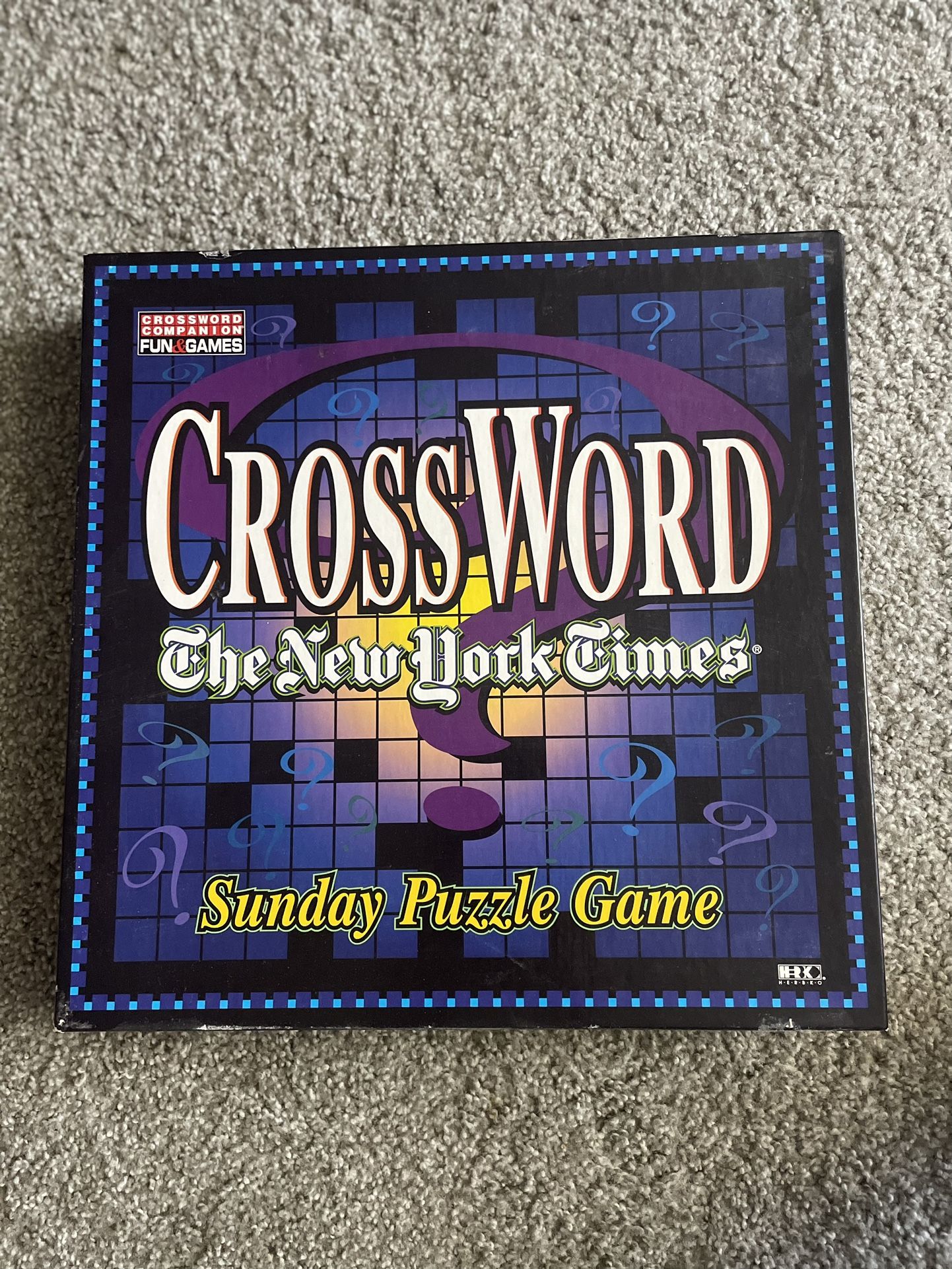CrossWord The New York Times Sunday Puzzle Game