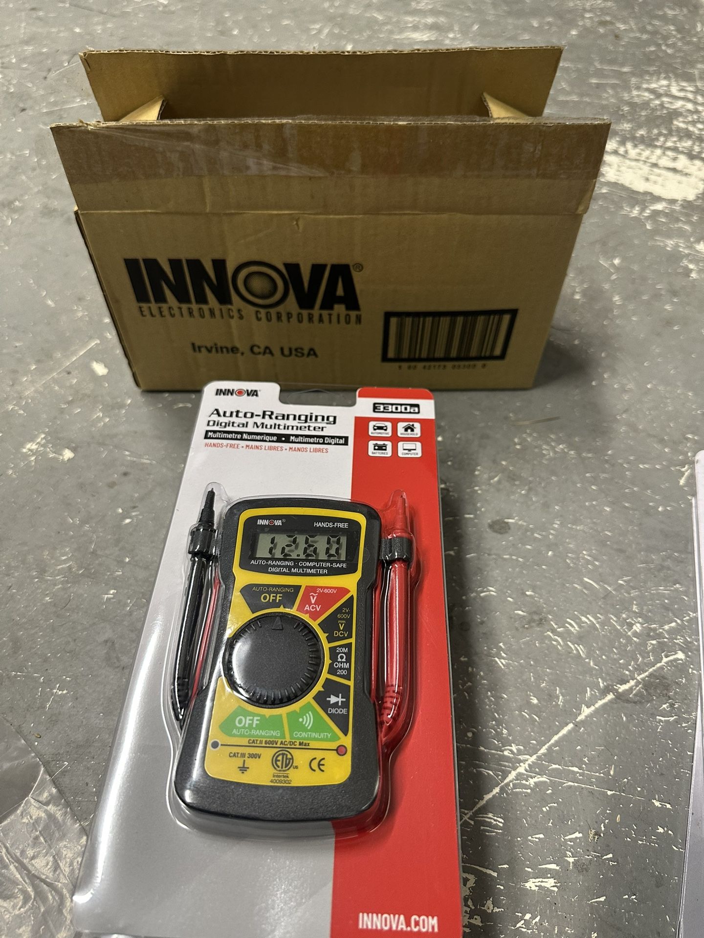 Innova Multimeter Label Innova 3300 Hands-Free Digital Multimeter Black for Sale in Los Angeles ...