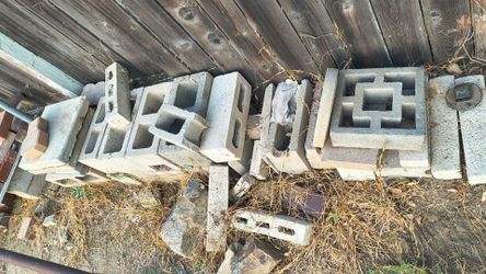 Cinder blocks