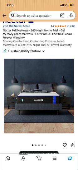 Murphy Bed Nectar Mattress