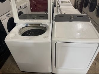 ⛩️🌄Samsung washer and dryer electric nice set 🌄⛩️