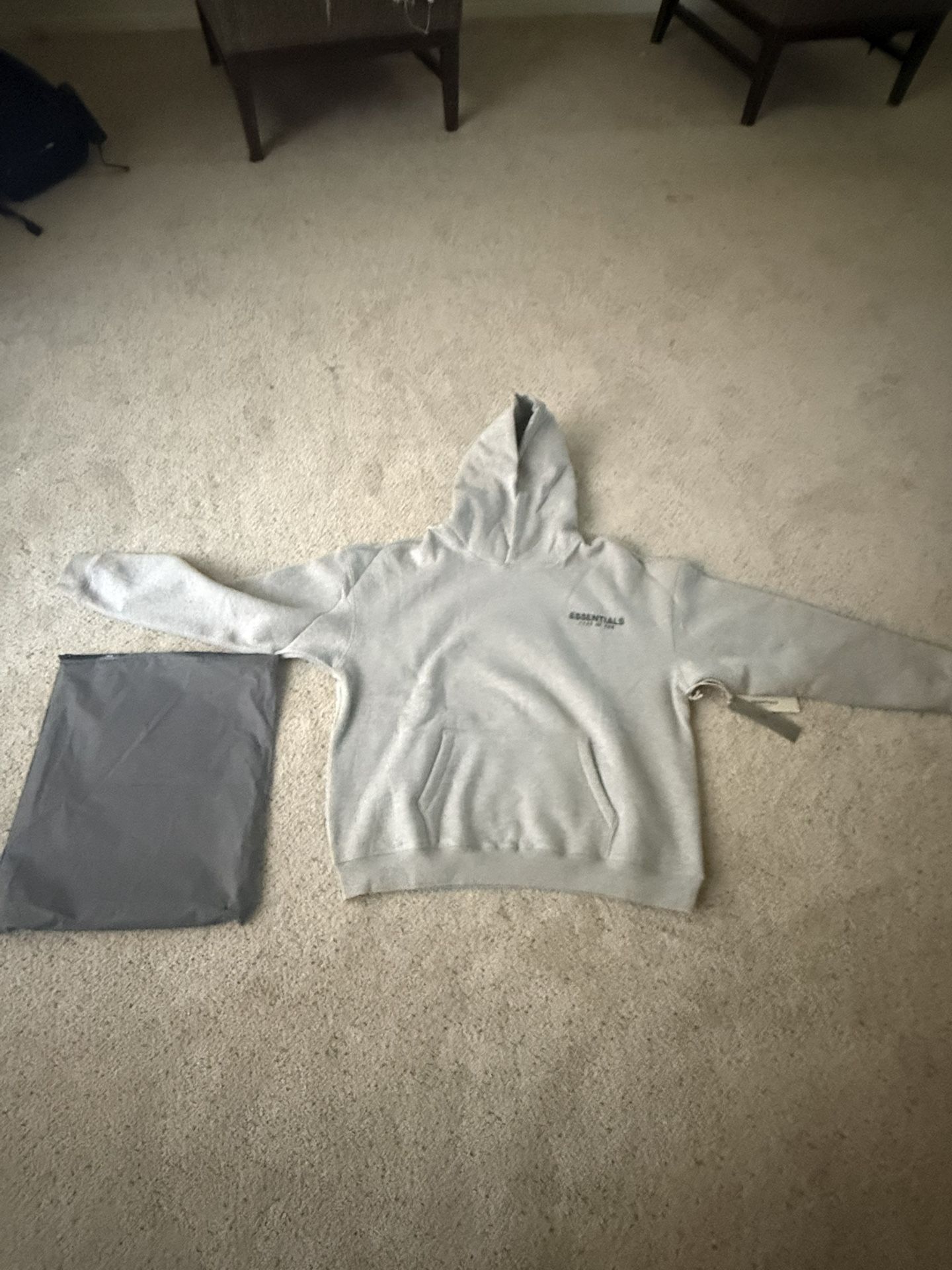 Dark Oatmeal Essentials Hoodie