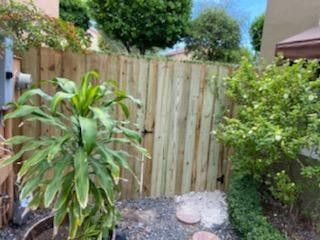Wood Fence