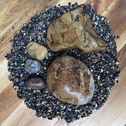 Freshwater Fish Tank Aquarium Decor Natural Artisan Stones 