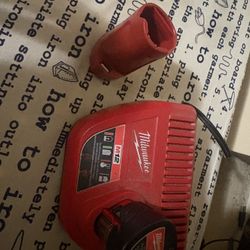 M12 Battery Charger With Portable Charger And Battery