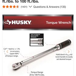 Husky Torque Wrench