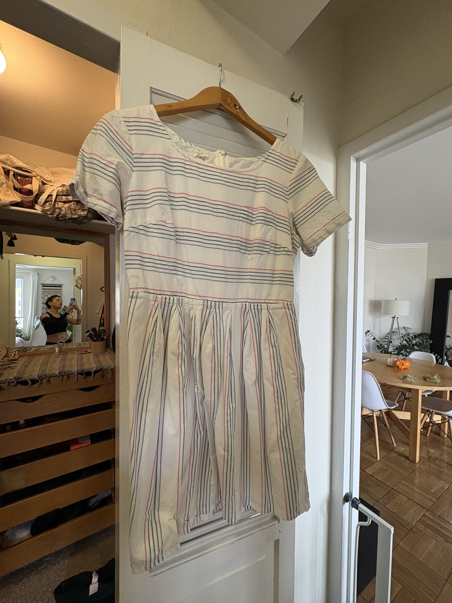 Levi’s Striped Cotton Dress
