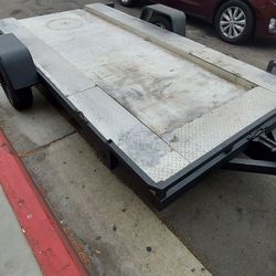 Utility Trailer $4500 Or Bestoffer , Permanent Plates Pink In Hand