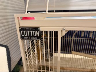 Cockatoo custom cage
