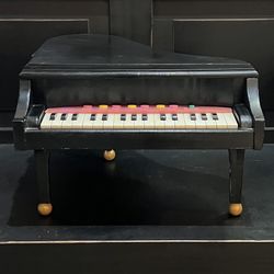 Black Grand Electric Toy Piano for 18" American Girl Dolls – Working Keys