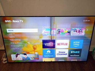 Smart Roku Onn TV 65"