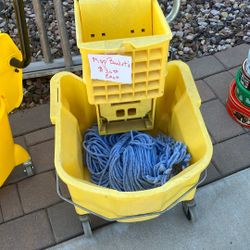 Industrial Mop And Buckets