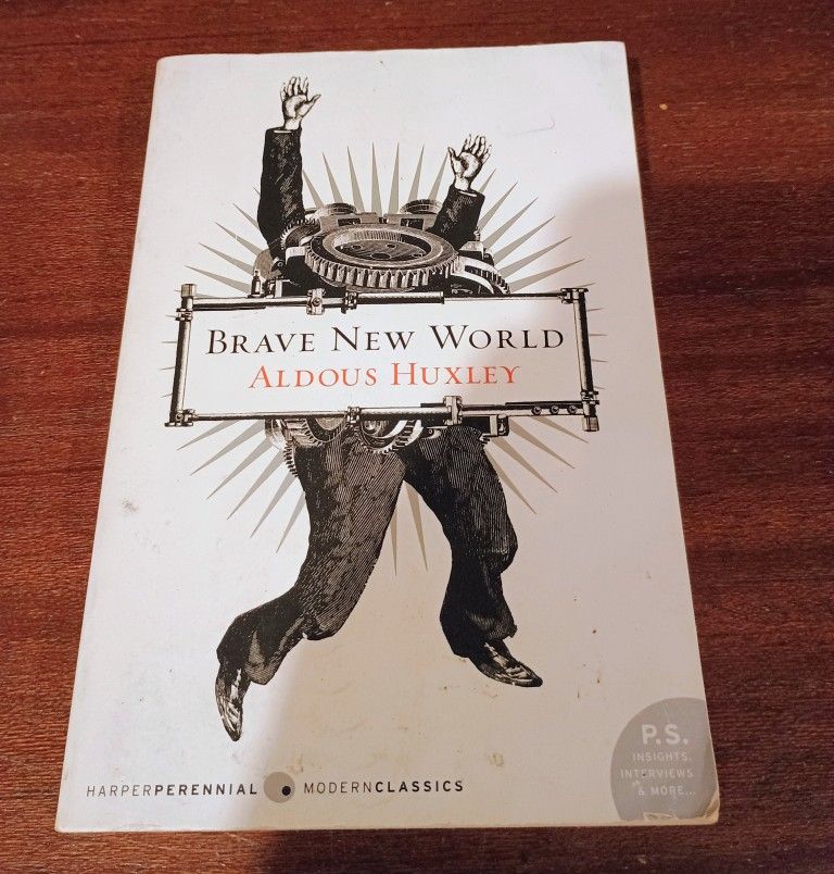 "Brave new world" paperback (book/libro)π for adults