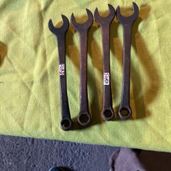 4 Vintage Ford Wrenches