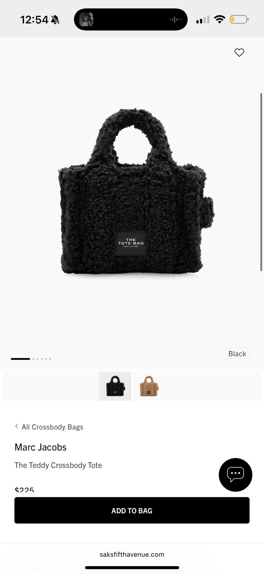 Marc Jacob’s Mini tote bag