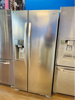 LG side by side refrigerator