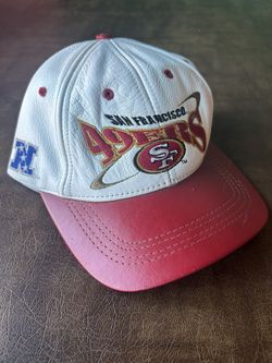 Vintage San Francisco 49ers NFL ProElite Genuine Leather Strapback Hat