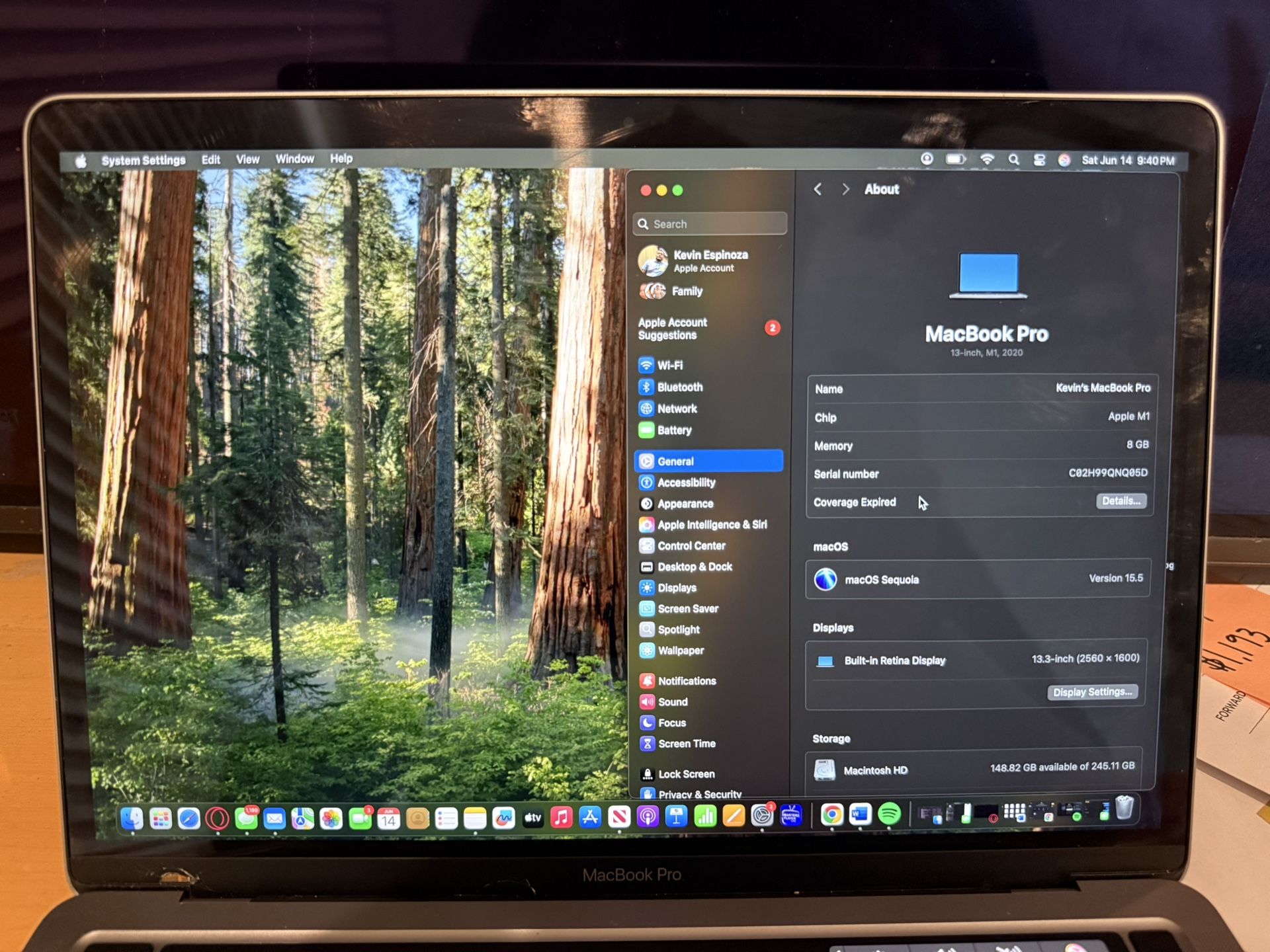 Macbook Pro 13 in