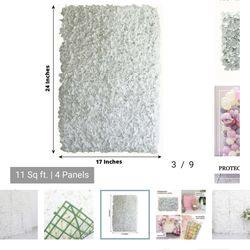 Hydrangea Flower Wall Matt Back Drop