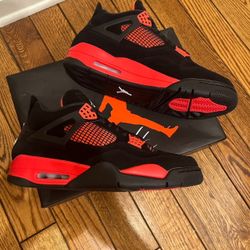 Air Jordan 4 retro red thunder