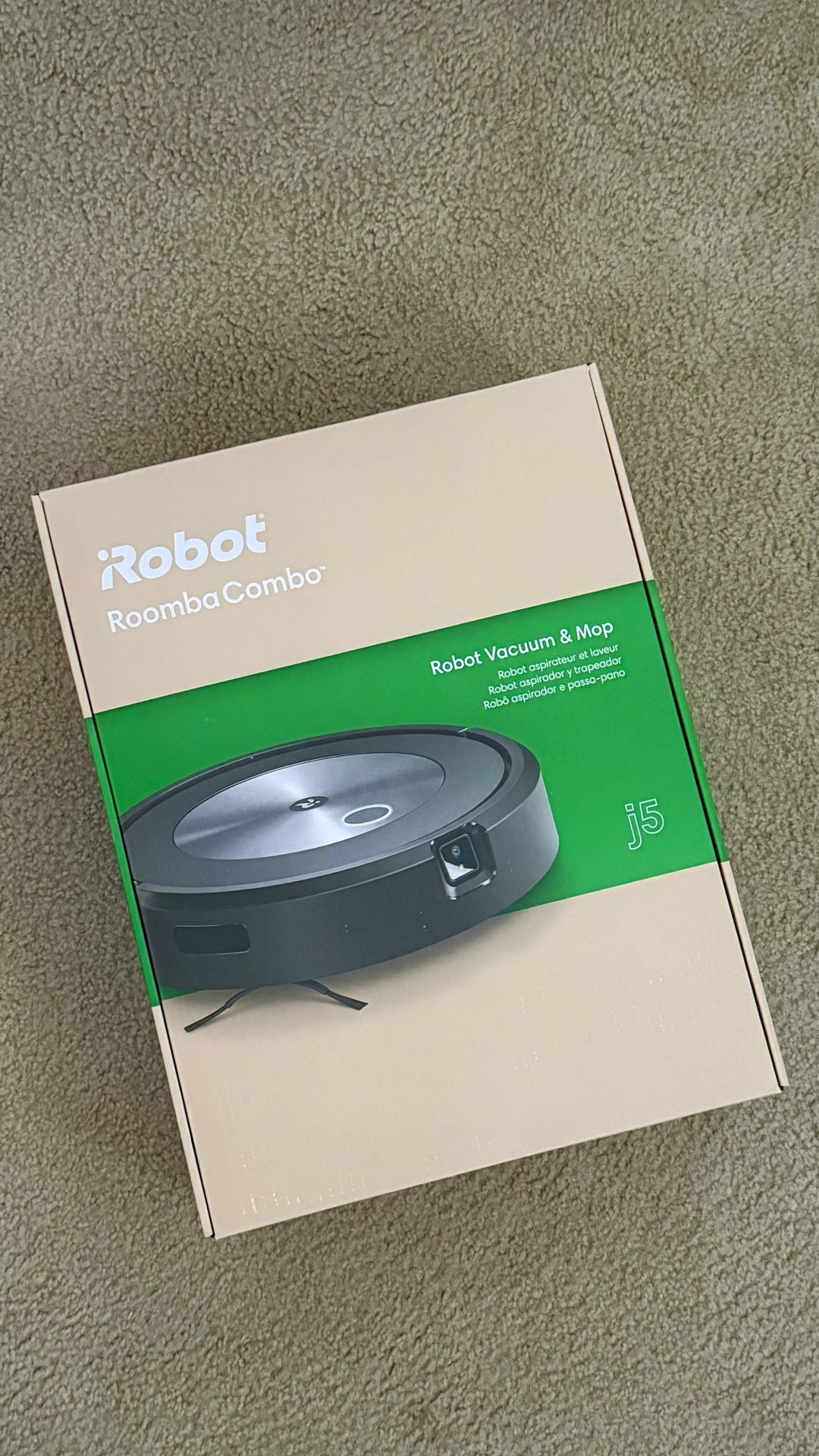 iRobot Roomba Combo j5+ Self-Emptying Robot Vacuum & Mop