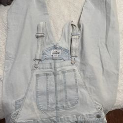 Light wash Overalls