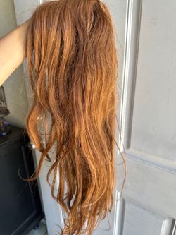 Brown Human hair wig. Price firm. READ description before messaging