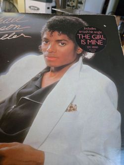 Michael Jackson thriller first pressing uk vinyl with hype sticker