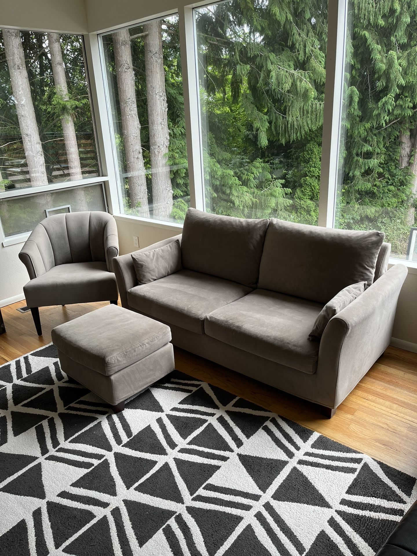 Sofa Loveseat and Chair