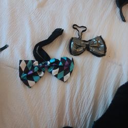 Alice And Wonderland Bow And Black Bow