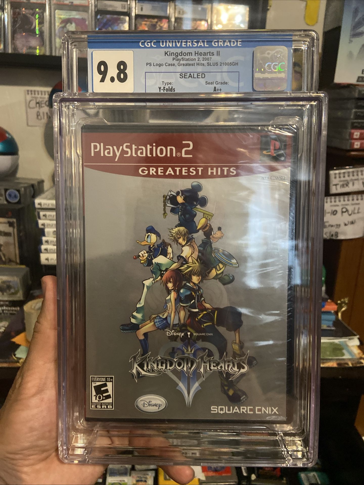 PlayStation 2 Graded collectible game
