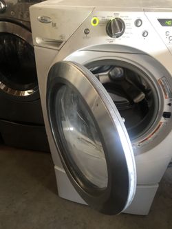 Washer and dryer