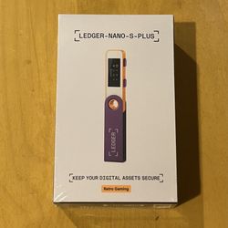 Ledger Nano S Plus - Retro Gaming Special Edition
