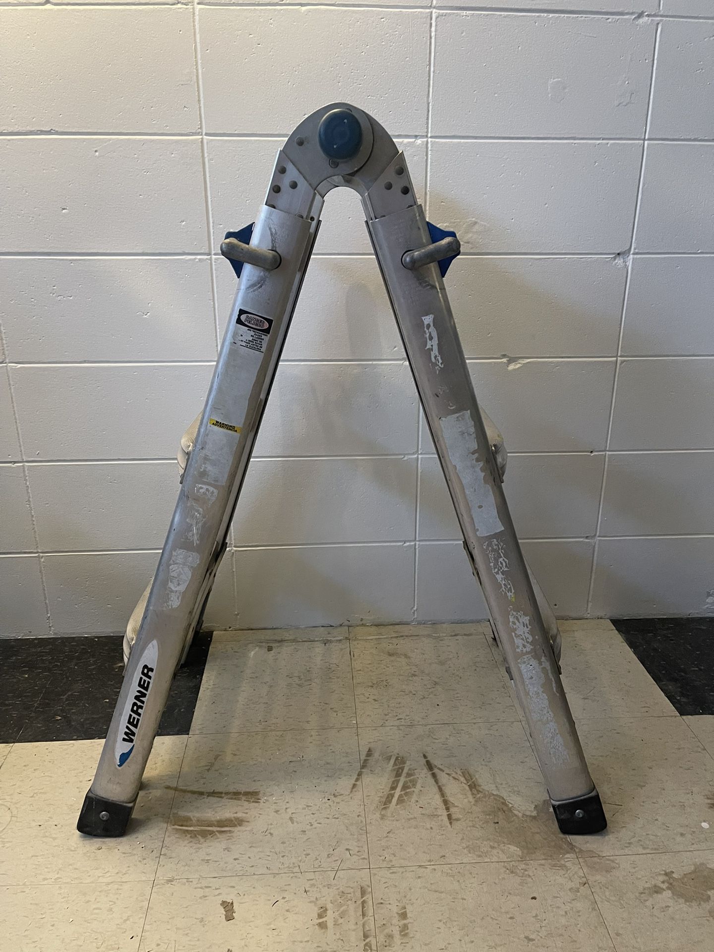 Werner Pro Aluminum Multi-Position Ladder – Works Great