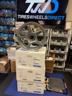 Enkei TS-5 17x8 5x114.3 40mm Offset 72.6mm Bore Storm Grey - enk521-780-6540GR