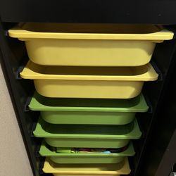 IKEA Kids Storage Bins/ Shelving Unit